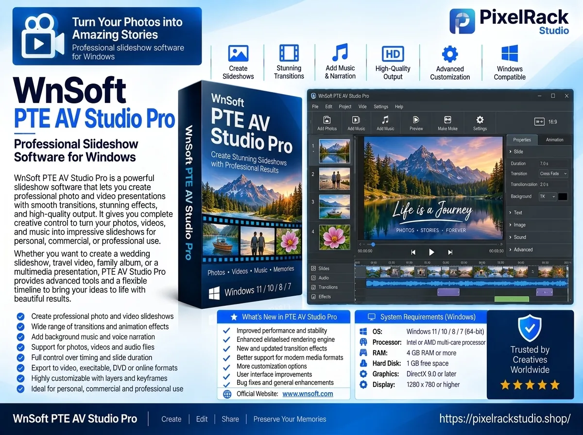 WnSoft PTE AV Studio Pro 12.0.4 Build 1