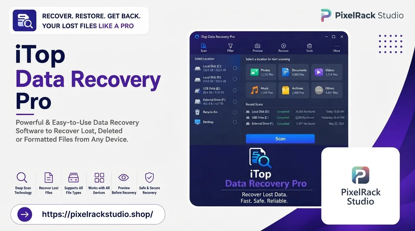 iTop Data Recovery Pro