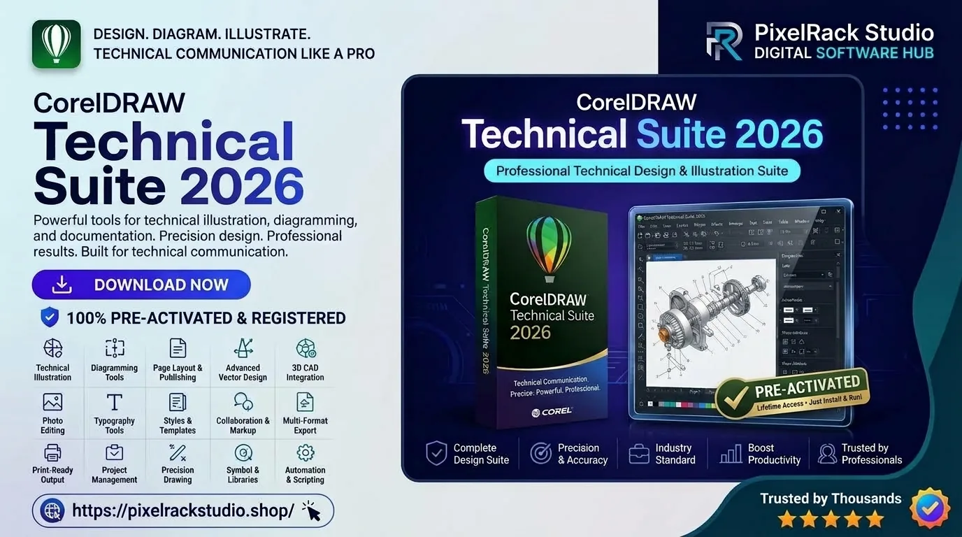 CorelDRAW Technical Suite 2026 27.1.0.129