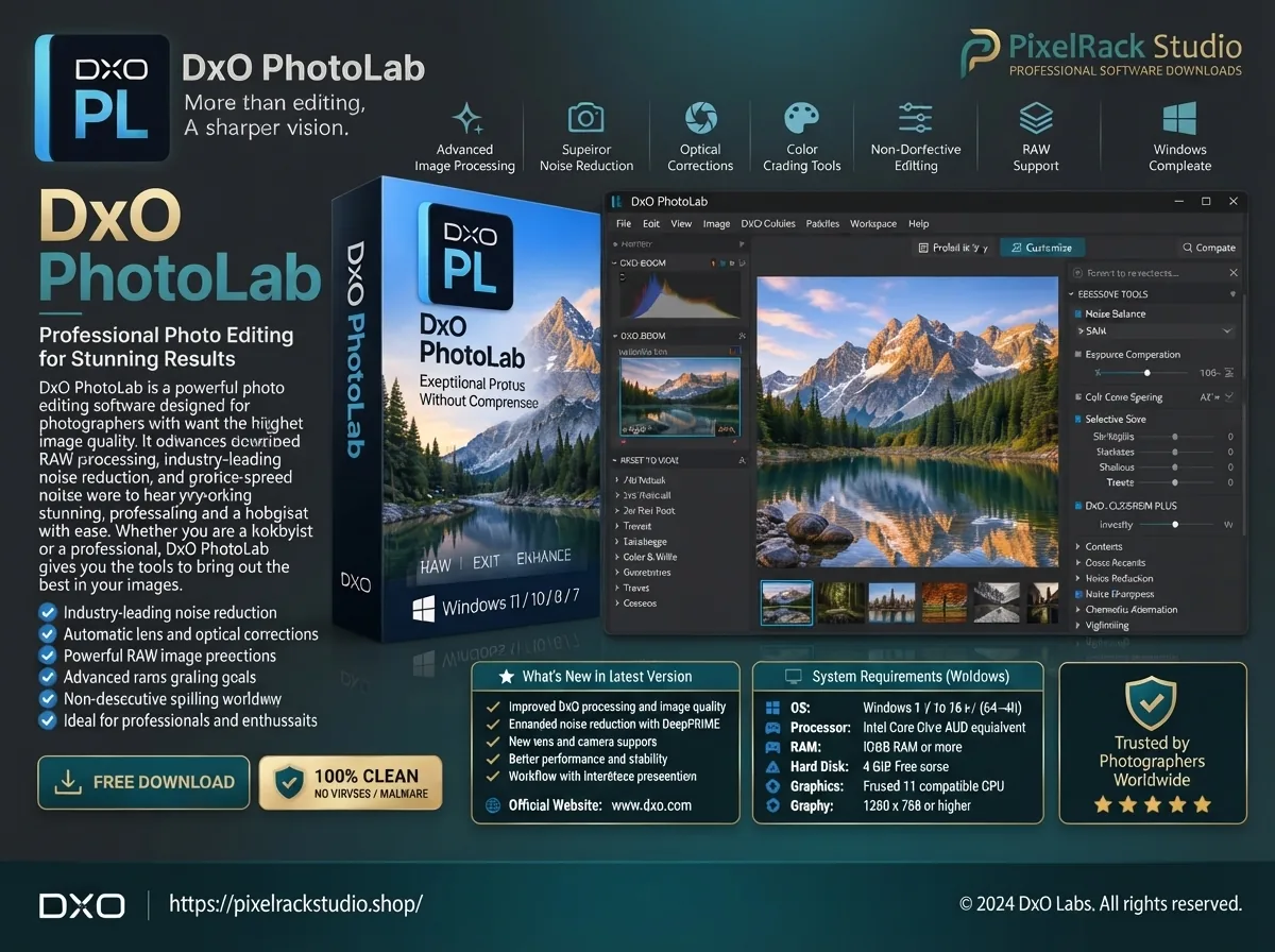 DxO PhotoLab 10.0.1 Build Elite