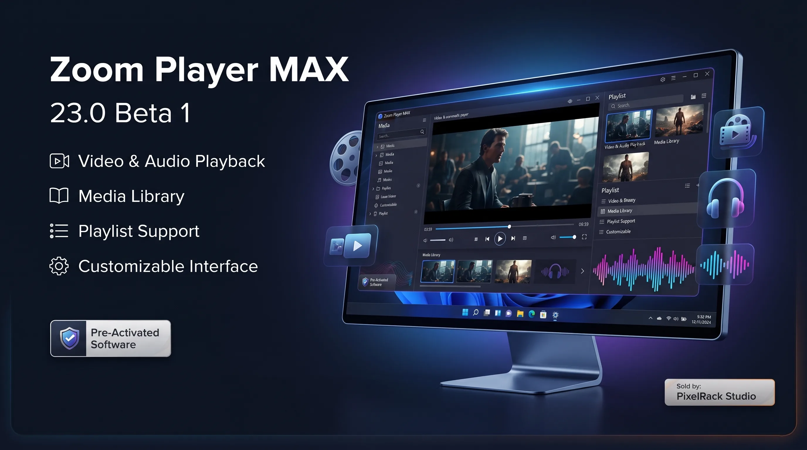 Zoom Player MAX 23.0 Beta 1